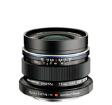 Olympus M.Zuiko Digital ED 12mm f/2.0 Lens (Black)