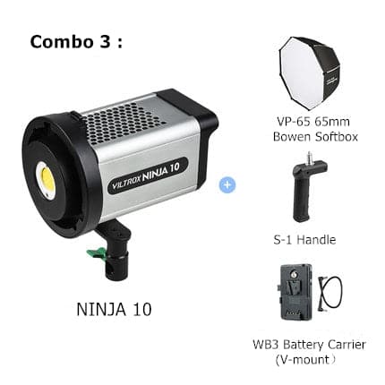 Viltrox Ninja 10/10B Handheld COB LED Light - Viltrox StoreLed video light