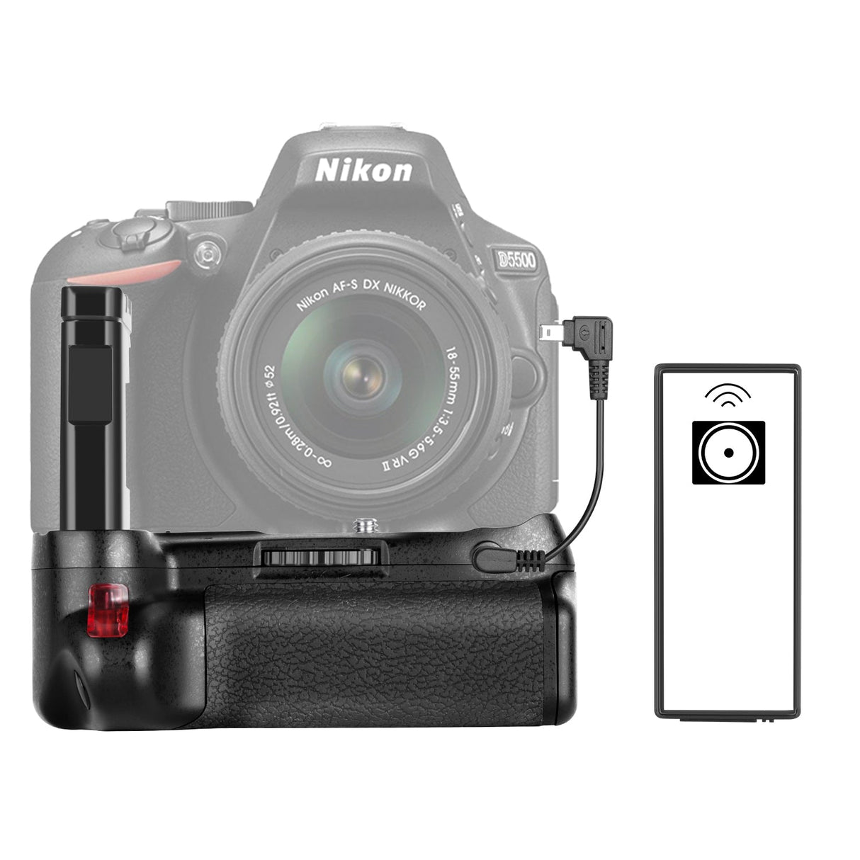 NEEWER BG-2T Battery Grip for Nikon D5500/D5600