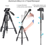 NEEWER 70'' Aluminum Alloy Camera Monopod Tripod