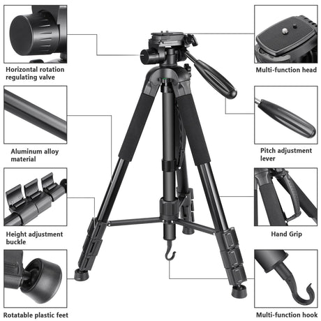 NEEWER 70'' Aluminum Alloy Camera Monopod Tripod