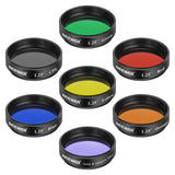 NEEWER 1.25" Telescope Moon Filter CPL Filter & 5 Color Filters