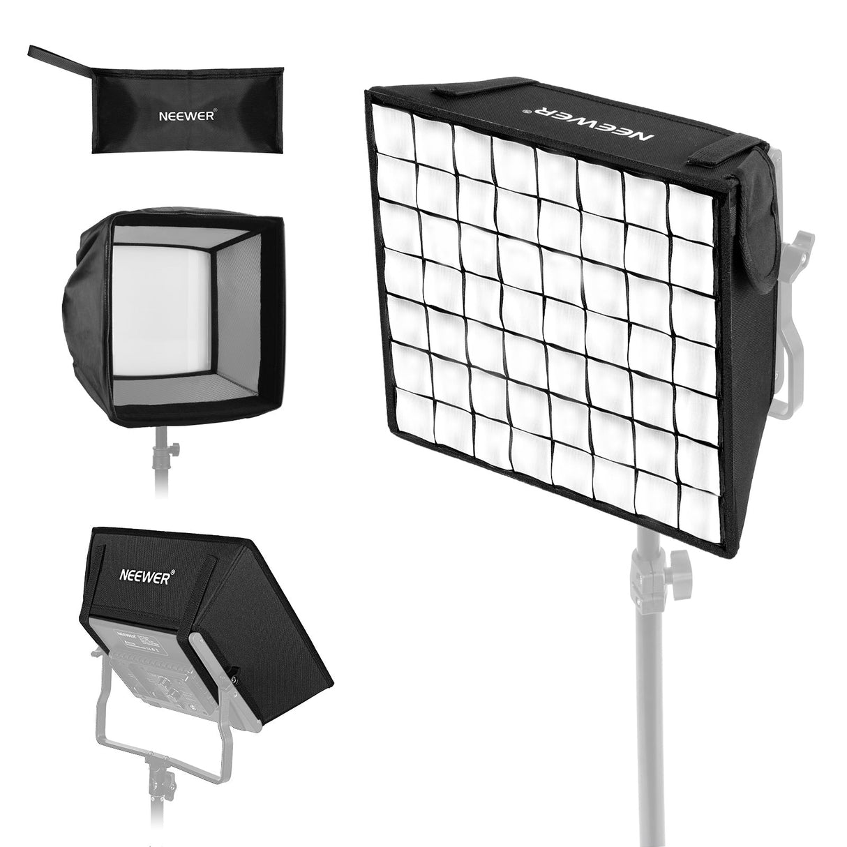 NEEWER 12.2” x 11.4” Foldable Softbox Diffuser