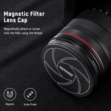 NEEWER 5-in-1 Magnetic Lens Filter Kit (ND+CPL+MCUV+Ring+Cap)