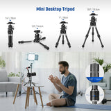 NEEWER TP23 All in 1 Carbon Fiber Travel Tripod Monopod