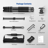 NEEWER TP23 All in 1 Carbon Fiber Travel Tripod Monopod