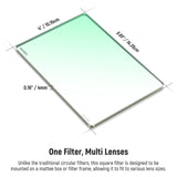 NEEWER 4"x5.65" Square UV Filter