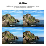 NEEWER 4 Pack Lens Filter Kit For GoPro Hero 12/11/10/9