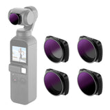 NEEWER 4 Pack Magnetic ND/PL Filter Kit For DJI Osmo Pocket Camera