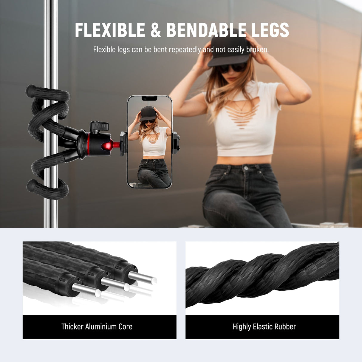 NEEWER T30 Flexible Tripod Kit