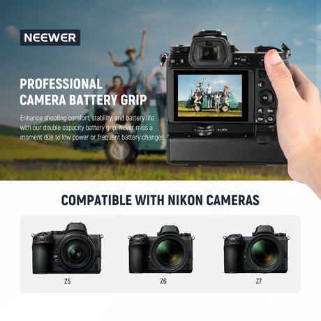 NEEWER Battery Grip For Nikon Z7 Z6 Z5