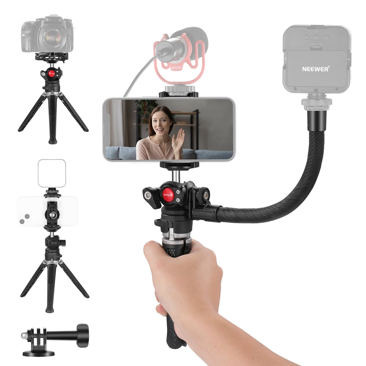 NEEWER TS006 Mini Camera Tripod For GoPro/iPhone