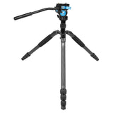 SIRUI T-024SK Carbon Fiber Tripod with VA-5X Compact Fluid Video Head (Only US)