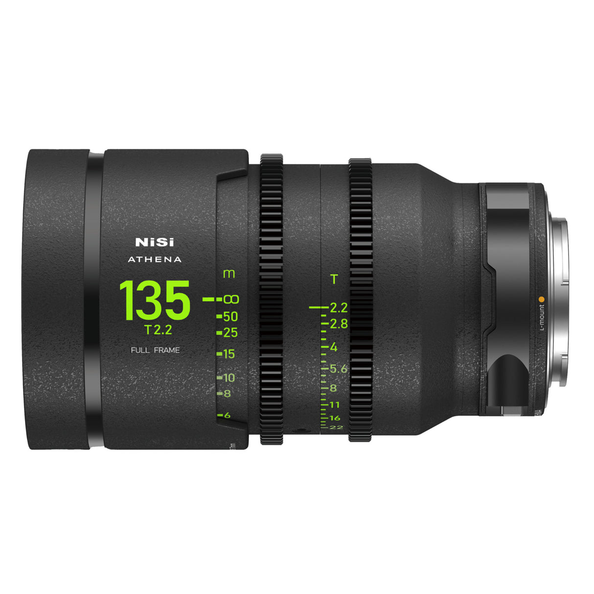 NiSi 135mm ATHENA PRIME Full Frame Cinema Lens T2.2 (L Mount)