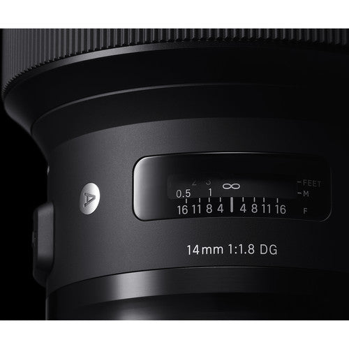 Sigma 14mm f/1.8 DG HSM Art Lens for Canon EF