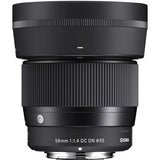 Sigma 56mm f/1.4 DC DN Contemporary Lens for Sony E