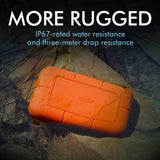 LaCie Rugged SSD USB-C with Rescue, 500 GB