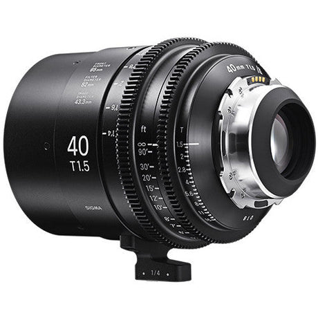 Sigma 105mm T1.5 FF High-Speed Art Prime 2 Lens with /i Technology (PL Mount, Feet)