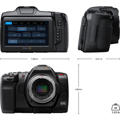 Blackmagic Design Pocket Cinema Camera 6K G2