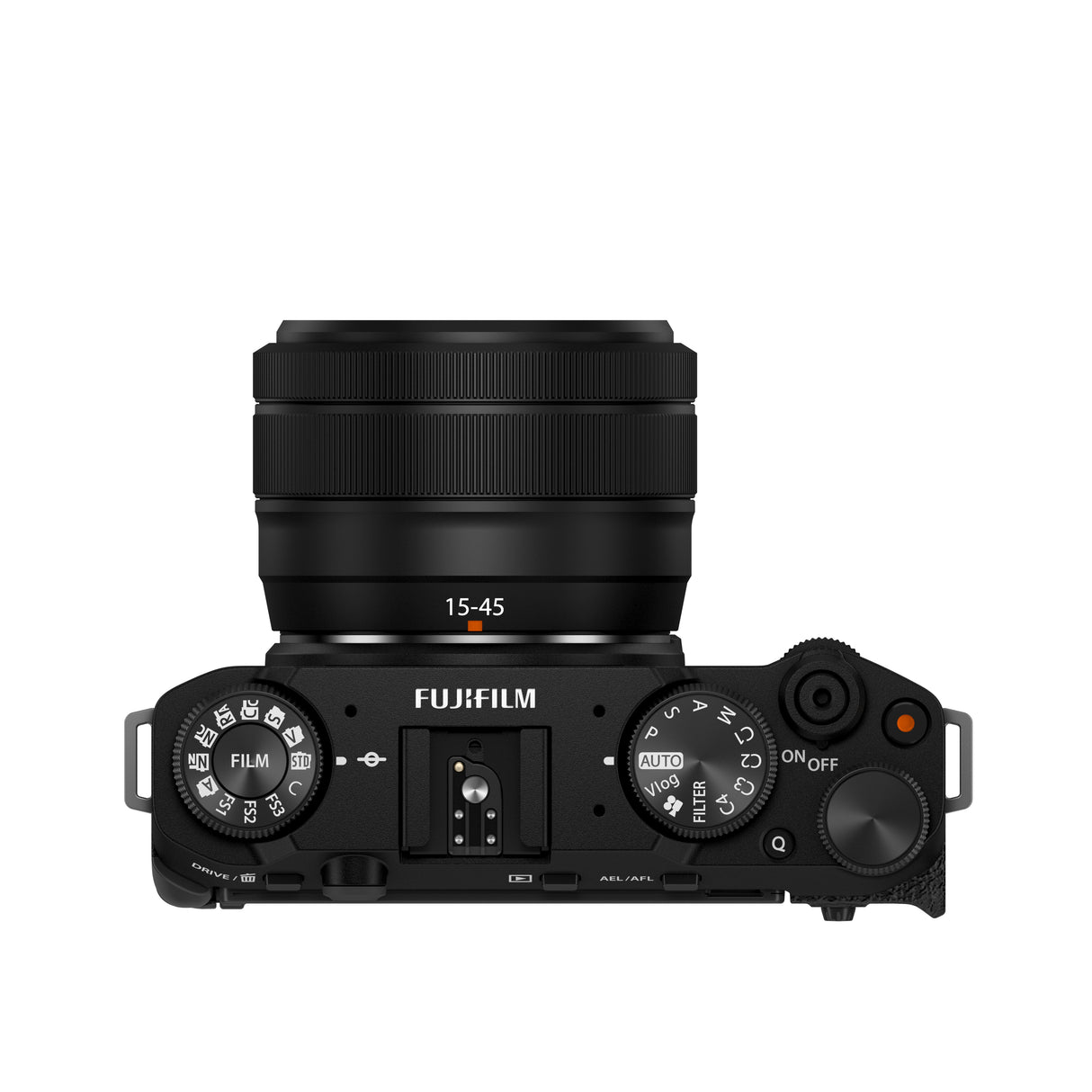 FUJIFILM X-M5 Body, Black with XC15-45mmF3.5-5.6 OIS PZ Lens Kit