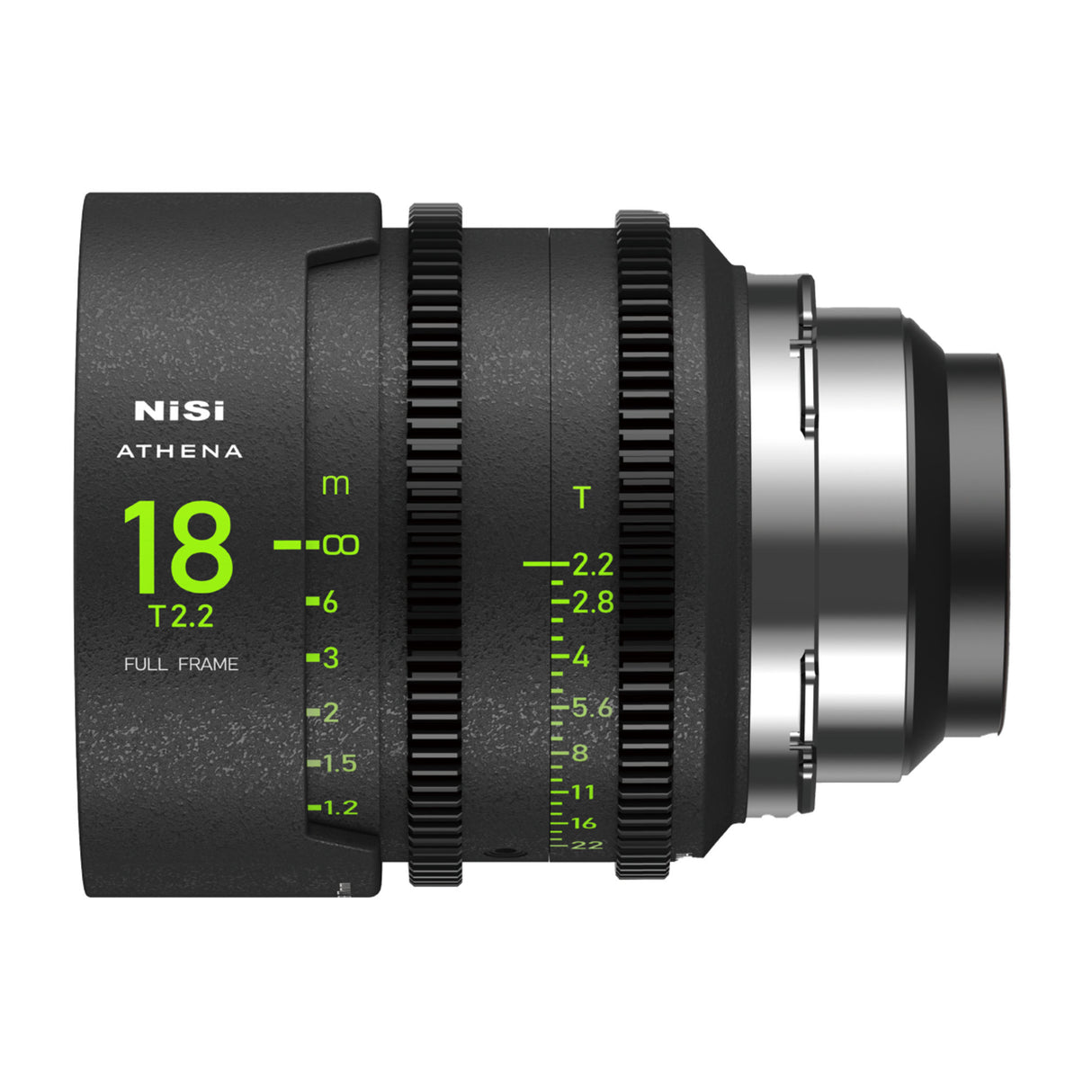 NiSi 18mm ATHENA PRIME Full Frame Cinema Lens T2.2 (PL Mount)