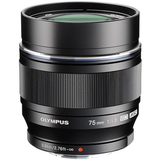 Olympus M.Zuiko Digital ED 75mm f/1.8 Lens (Black)