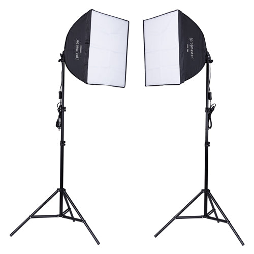 2 - Light AC Softbox Kit - 20" x 20"