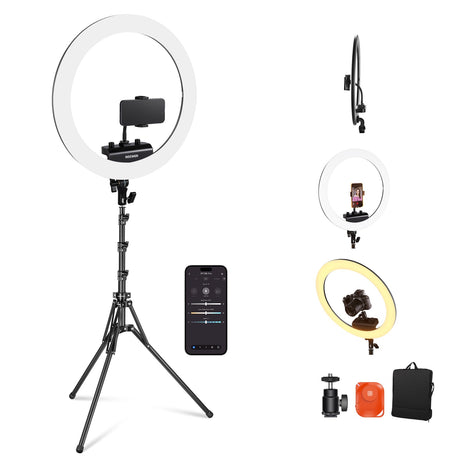 NEEWER RP18B Pro Ring Light Kit