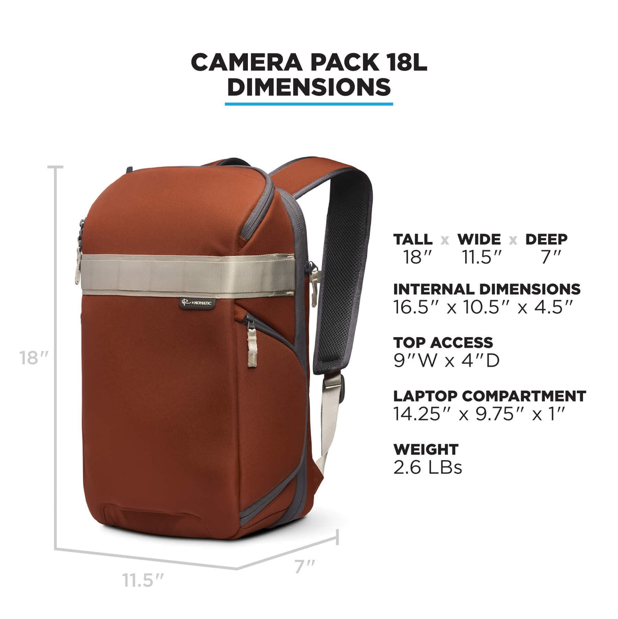 Luma Camera Pack 18L