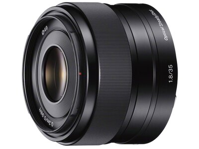 E 35mm F1.8 OSS APS-C Standard Prime Lens with Optical SteadyShot