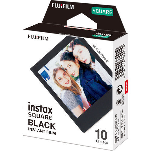 Instax Square Black Frame Film 1-pack