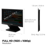 ViewSonic 15.6" VP16-OLED Thin Portable Monitor