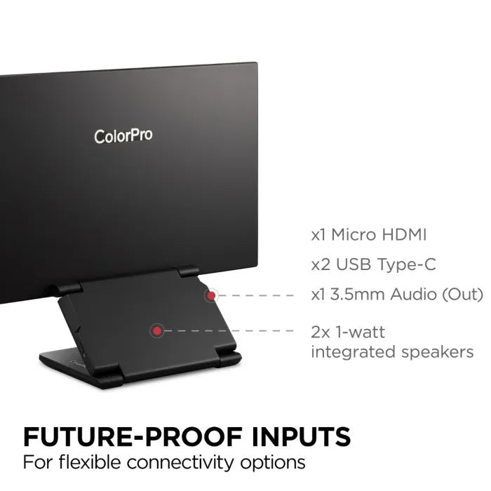 ViewSonic 15.6" VP16-OLED Thin Portable Monitor