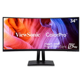 ViewSonic® VP3456a 34" Curved UltraWide Monitor