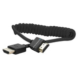 Full HDMI Cable for On-Camera Monitors 12"-24" Braided Coiled