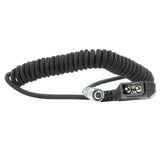 Coiled D-Tap to BMPCC 4K/6K Pro Power Cable for Blackmagic