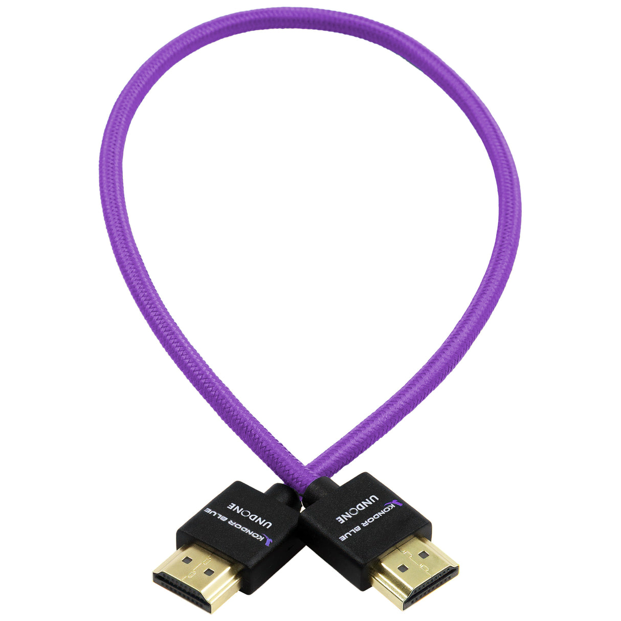 Gerald Undone MK2 Full HDMI Straight Braided Cable (Purple)