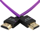 Gerald Undone MK2 Full HDMI Straight Braided Cable (Purple)