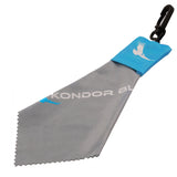 Microfiber Lens Wipe Cloth with Pouch and Clip