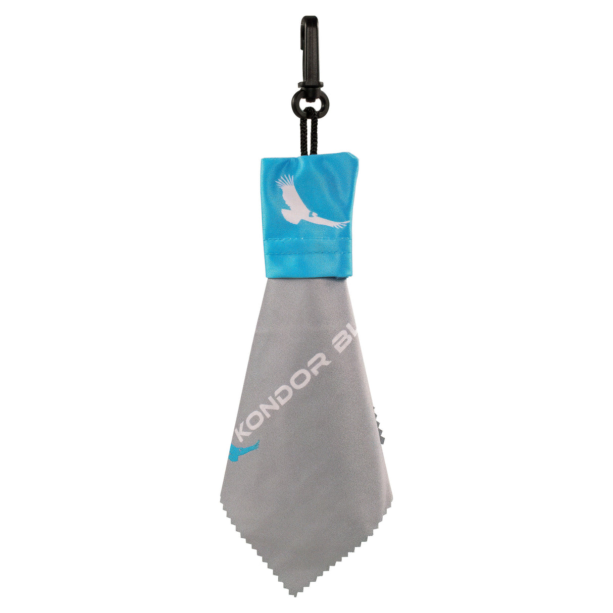 Microfiber Lens Wipe Cloth with Pouch and Clip