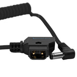 D-Tap to DC Right Angle Coiled Cable (5.5 x 2.5mm) (Canon C70/Atomos)