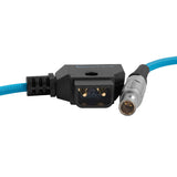 D-Tap to LEMO 2 Pin 0B Male Power Cable for Z CAM, SmallHD, Teradek