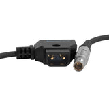 D-Tap to LEMO 2 Pin 0B Male Power Cable for Z CAM, SmallHD, Teradek