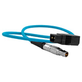 D-Tap to LEMO 2 Pin 0B Male Power Cable for Z CAM, SmallHD, Teradek