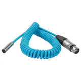 Coiled Mini XLR to XLR for C70 & BMPCC 4K/6K Pro Camera (12"-24")