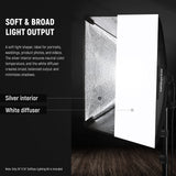 NEEWER NK300 350W Equivalent Softbox Lighting Kit