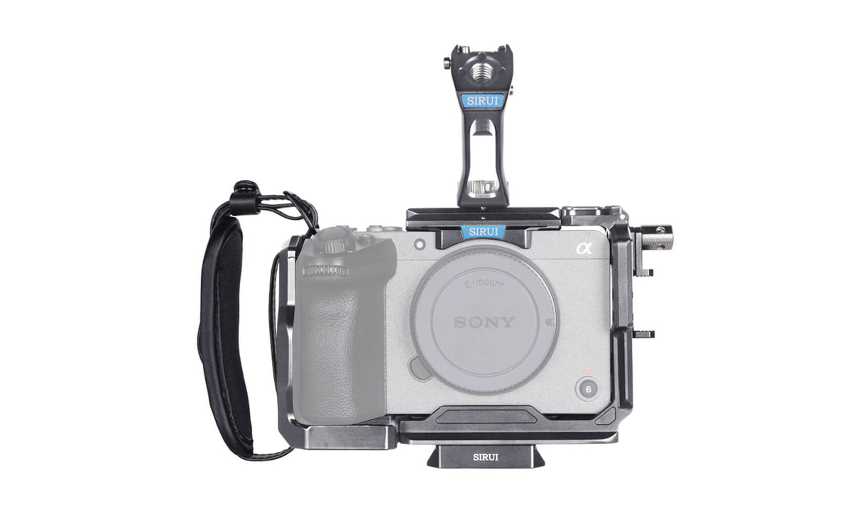 SIRUl Full Camera Cage for Sony FX3/FX30 Compatible with Original XLR Handle