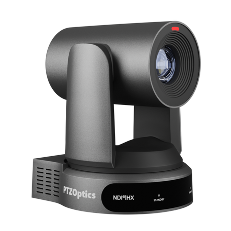 PTZOptics Move 4K 30X NDI|HX PTZ Camera - Gray