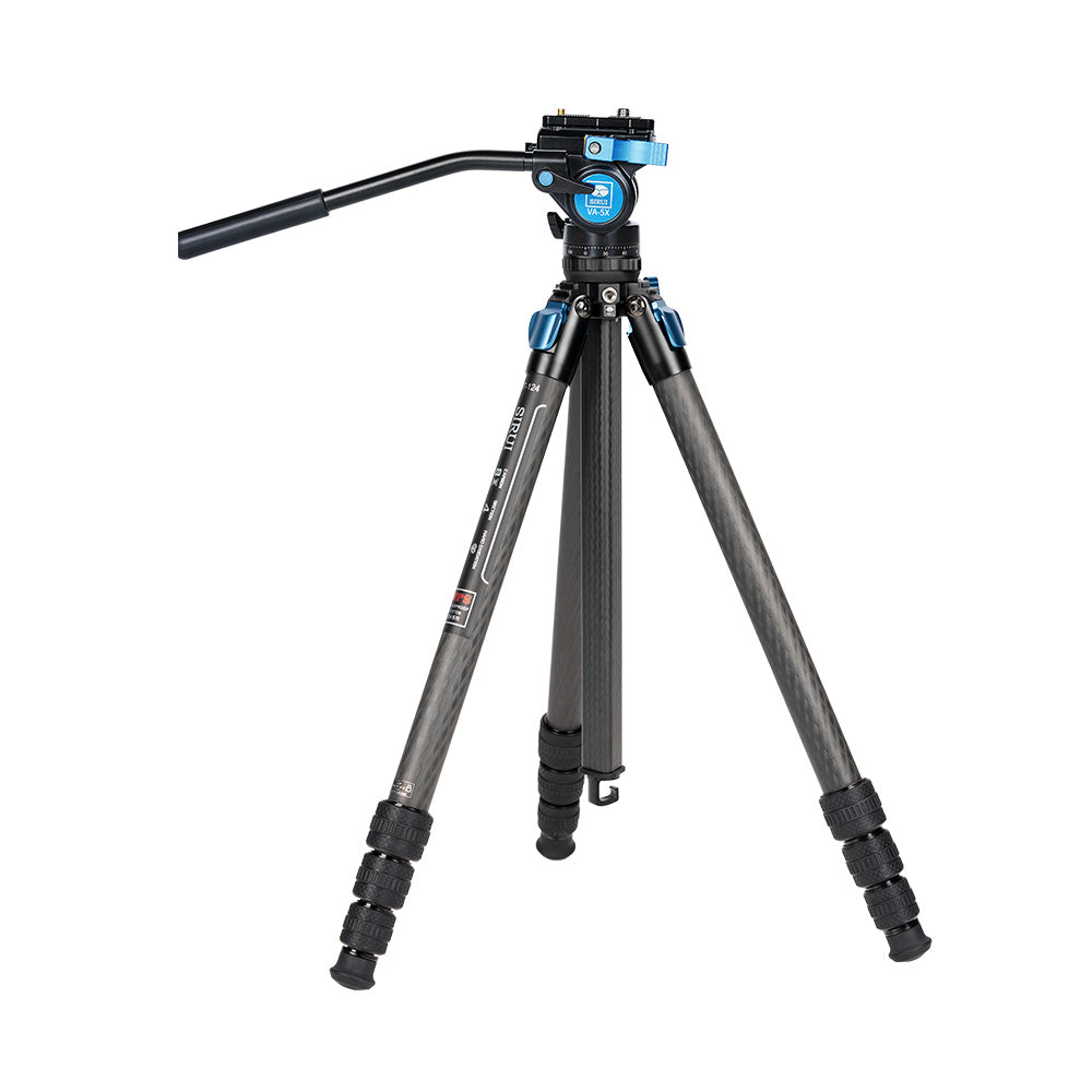 SIRUI Waterproof Carbon Fiber Tripod Kit ST-124/125+VA-5X