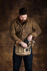 Explorer Lens Quiver | Canvas and Leather Messenger Bag